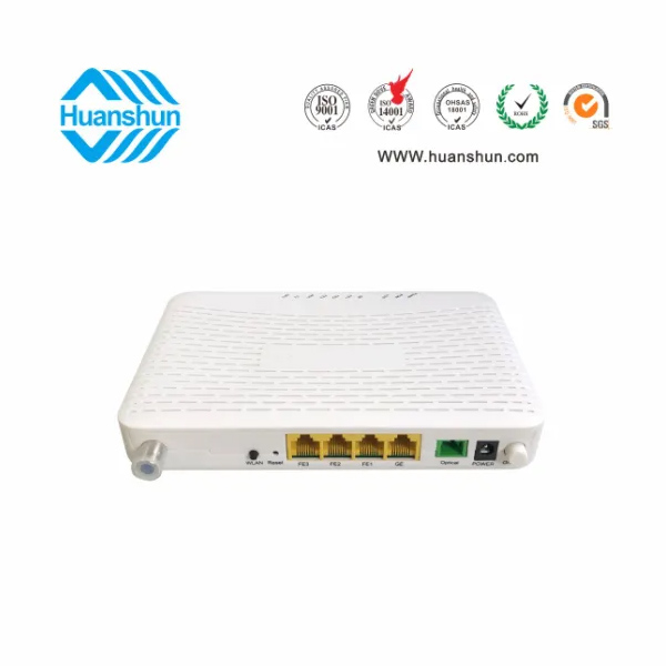 HSOS11176GNW FTTH終端（XPON ONU WIFI，WDM CATV）（1GE+3FE+2*2WIFI+WDM CATV NE)