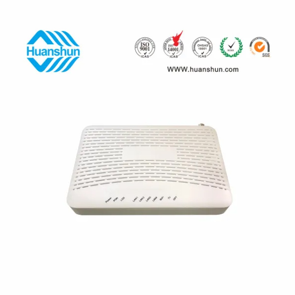 HSOS21176GNW FTTH 終端（XPON ONU WIFI，CATV） （GE+3FE+2*2WIFI+CATV NE)